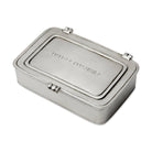 Match Pewter “Tutto È Possibile” Box — Small, No Leather Insert