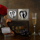Match Pewter Two Hearts Frame, alternate view