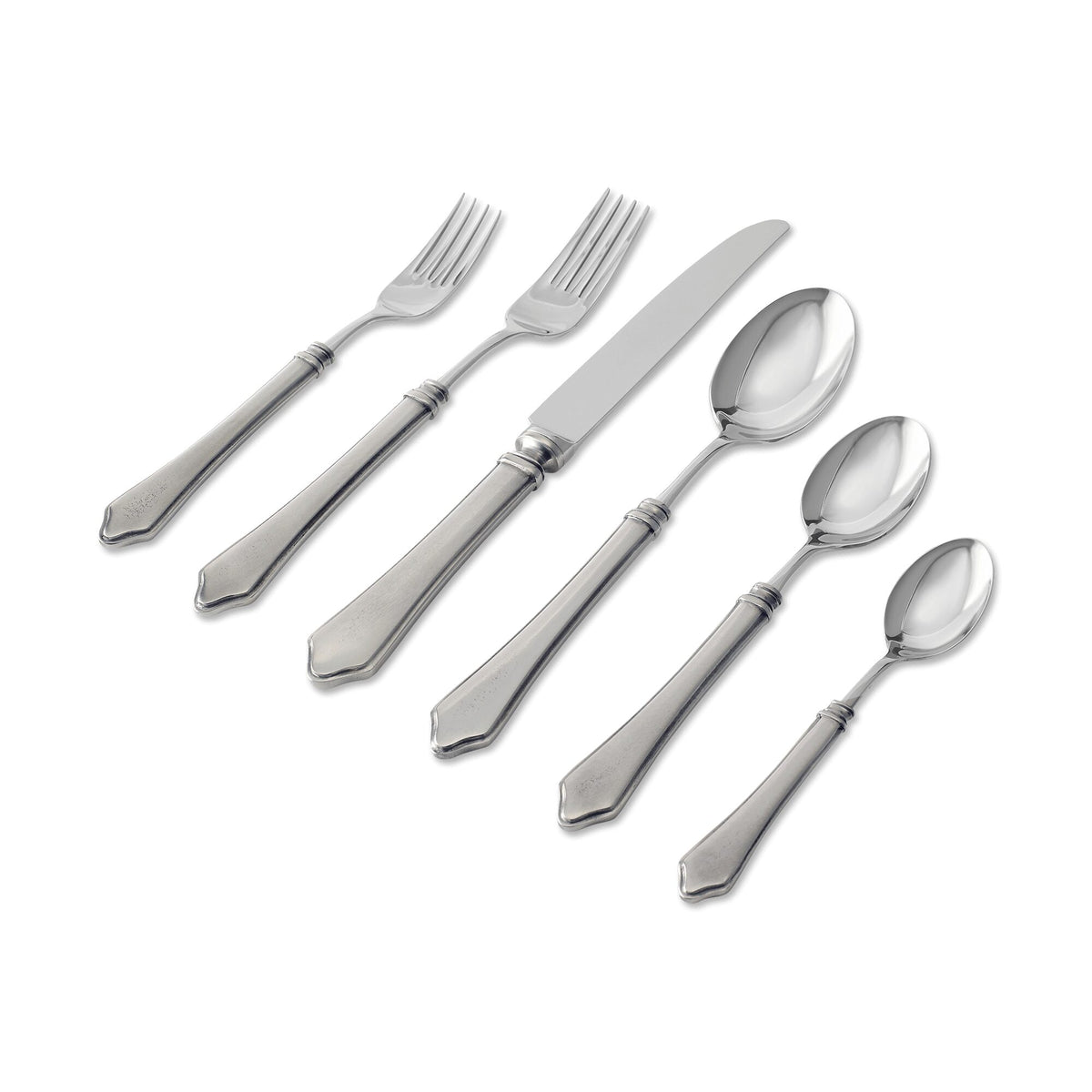 Match Pewter Violetta Placesetting, alternate view