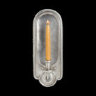 Match Pewter Wall Sconce, Tall