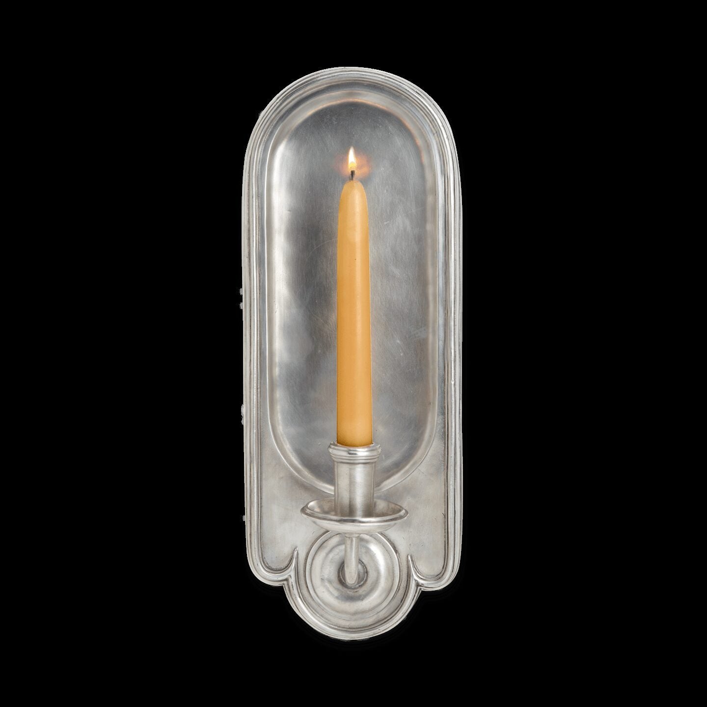 Match Pewter Wall Sconce, Tall