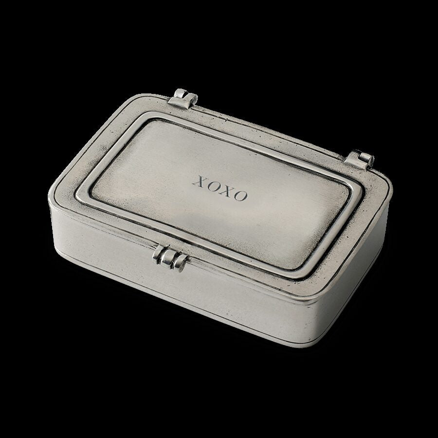 Match Pewter “XOXO” Box — Small