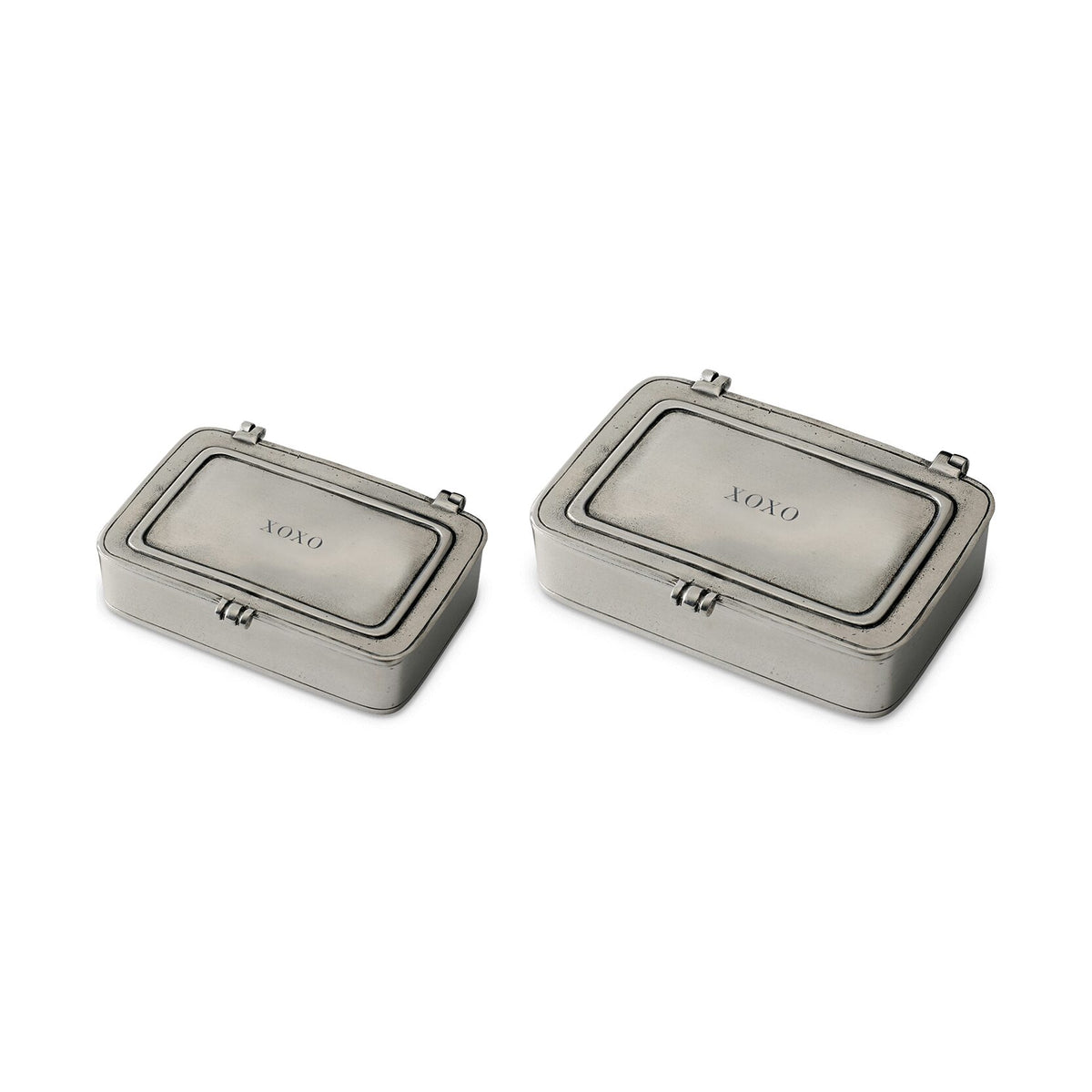 Match Pewter “XOXO” Box, alternate view