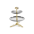 Michael Aram Anemone 2-Tier Etagere Cake Stand