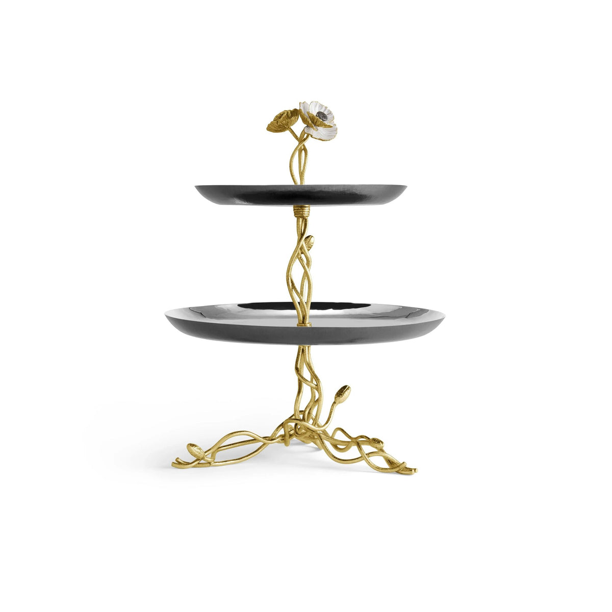 Michael Aram Anemone 2-Tier Etagere Cake Stand, alternate view