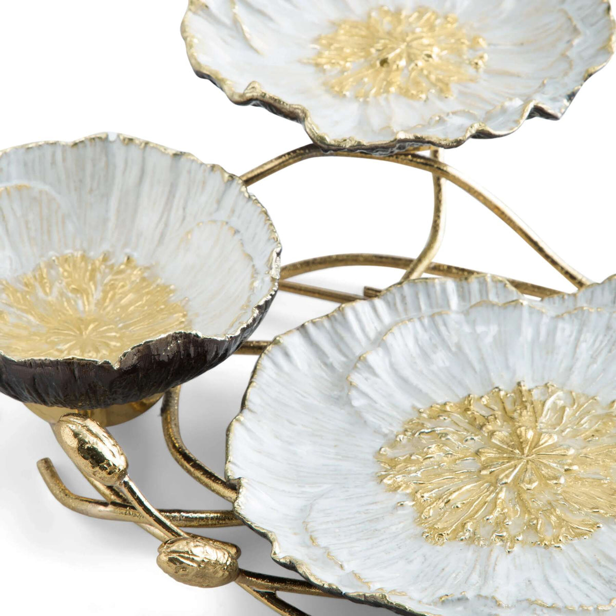 Michael Aram Anemone 3-Tier Dish Serving Bowl, alternate view