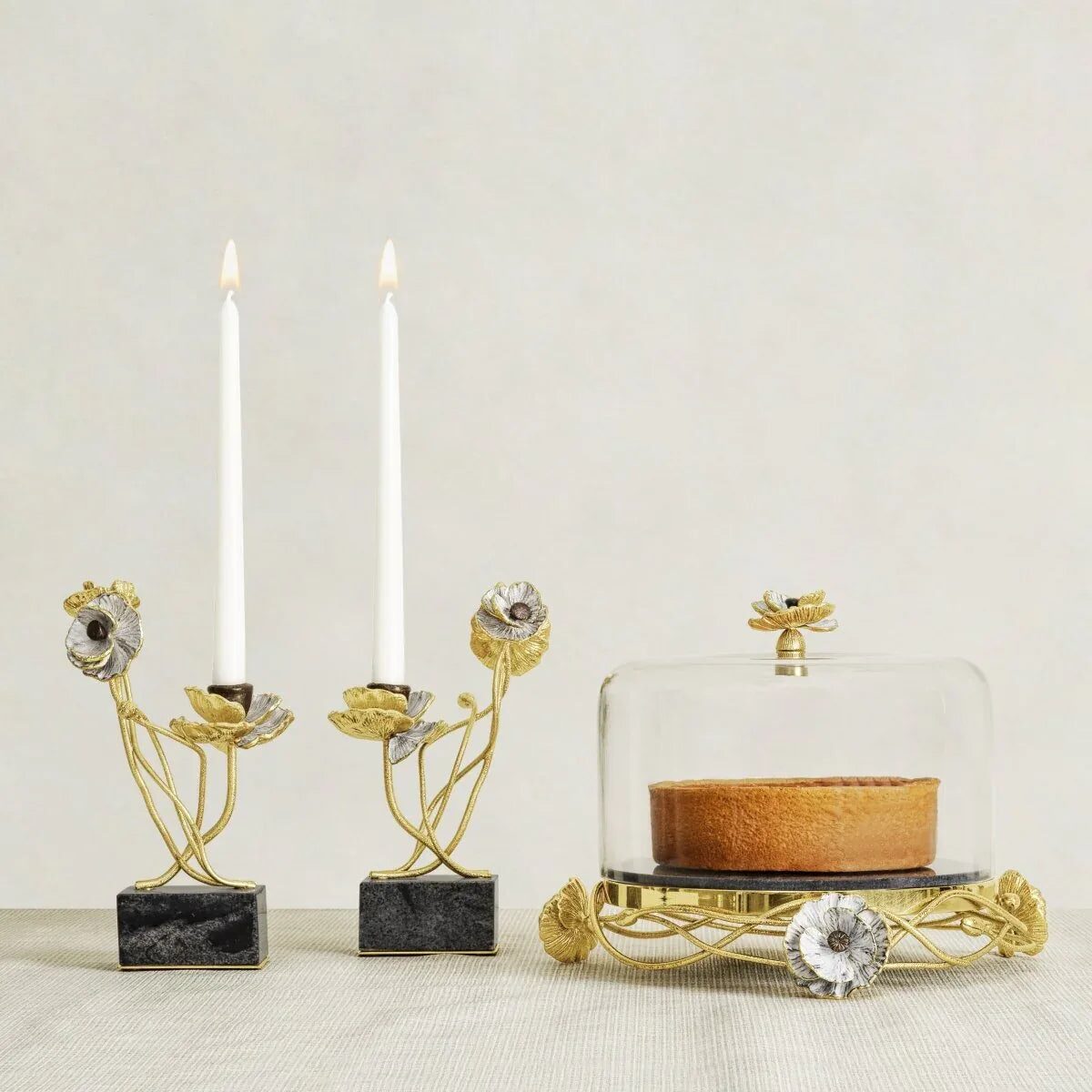 Michael Aram Anemone Candleholders, alternate view