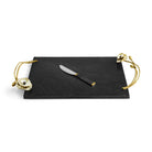 Michael Aram Anemone Cheese Board with Knife Cheese Plate