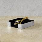 Michael Aram Anemone Cocktail Napkin Holder Commercial Paper Napkin Dispenser, alternate view