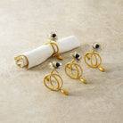 Michael Aram Anemone Napkin Ring Set, alternate view