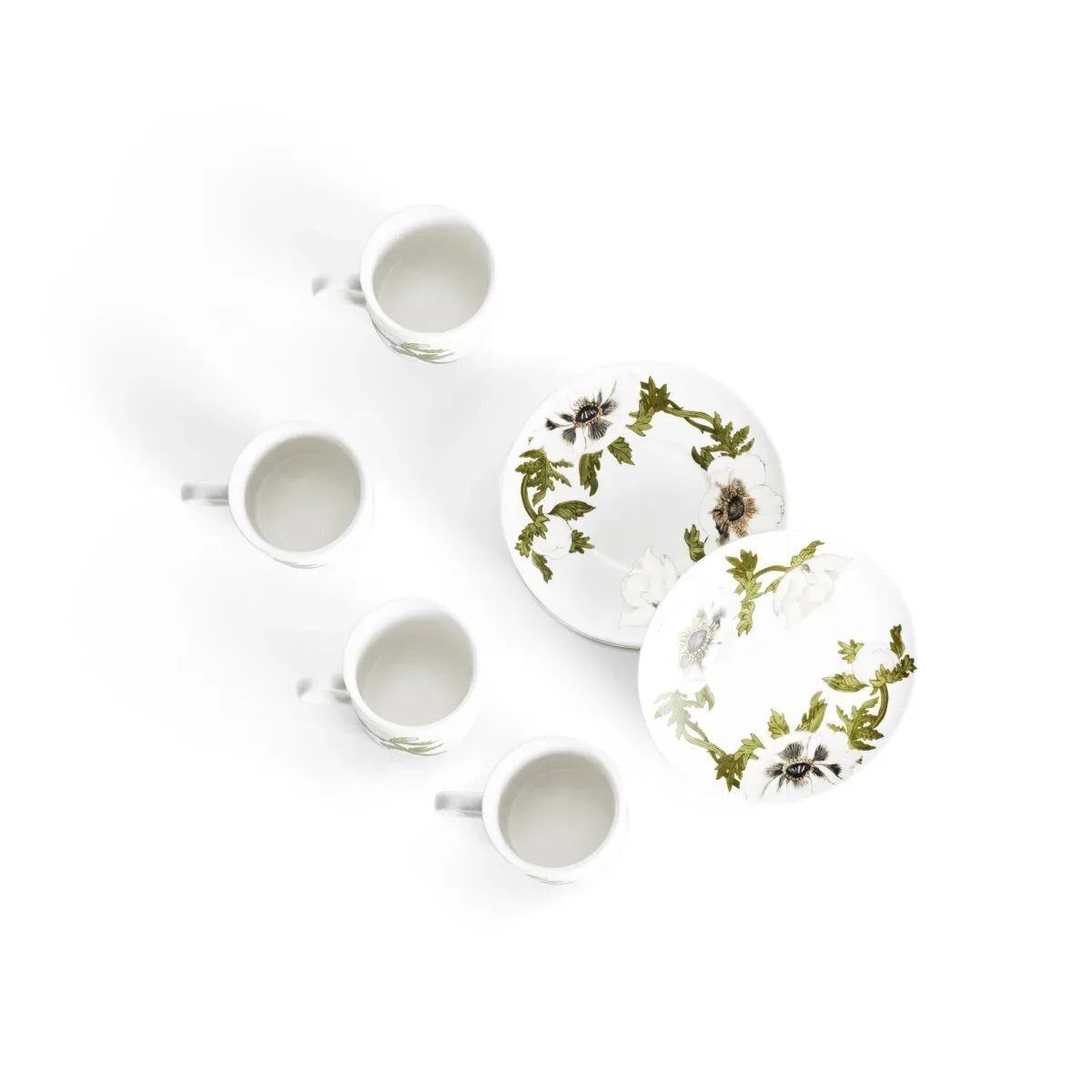 Michael Aram Anemone Painted Demitasse Set of 4 Demitasse Cup, alternate view