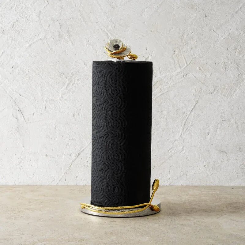 Michael Aram Anemone Paper Towel Holder Commercial Paper Napkin Dispenser, alternate view