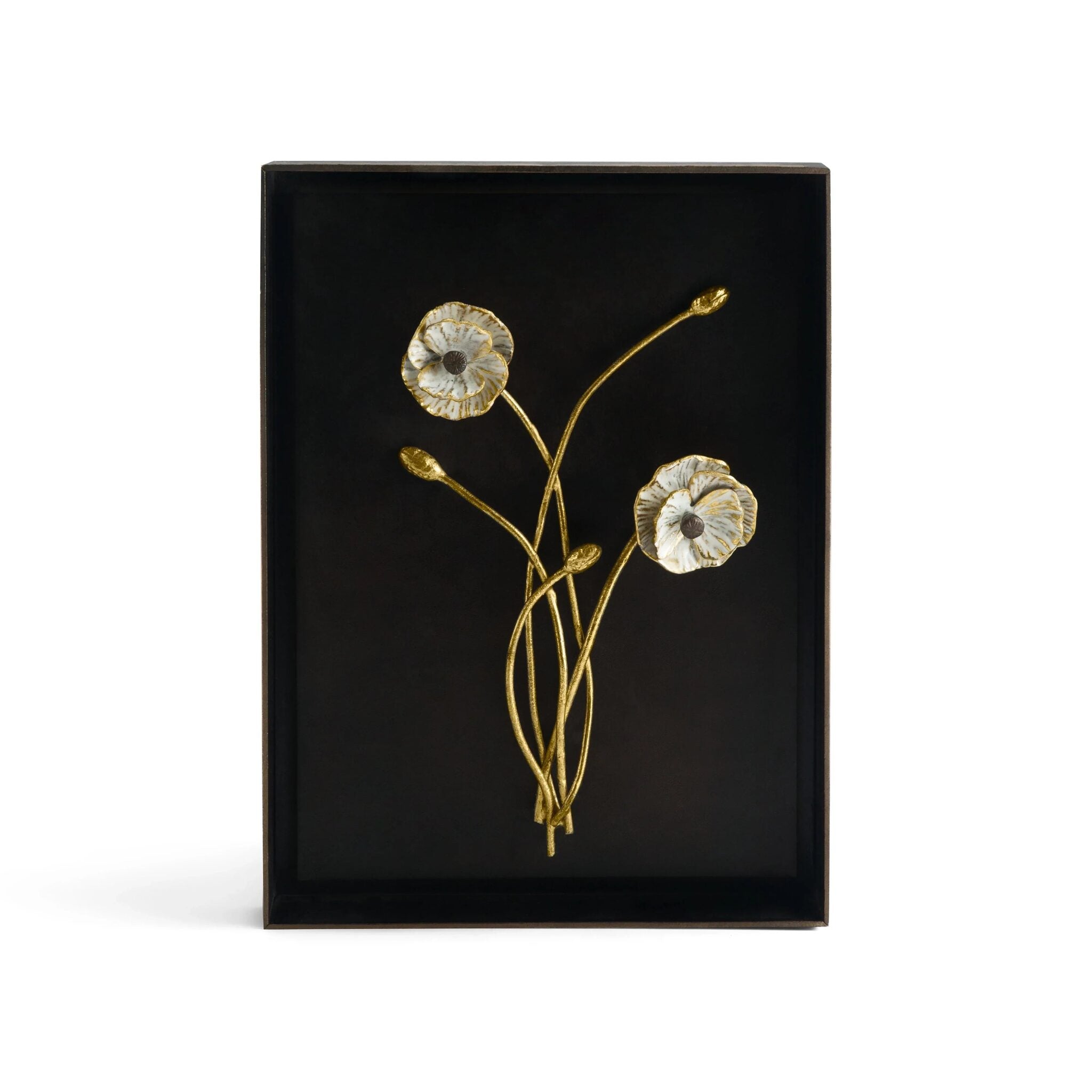 Michael Aram Anemone Shadow Box Wall Sculpture