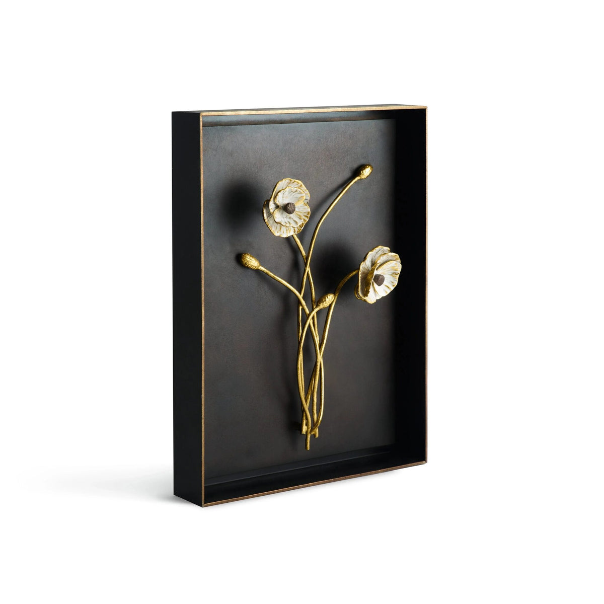 Michael Aram Anemone Shadow Box Wall Sculpture, alternate view