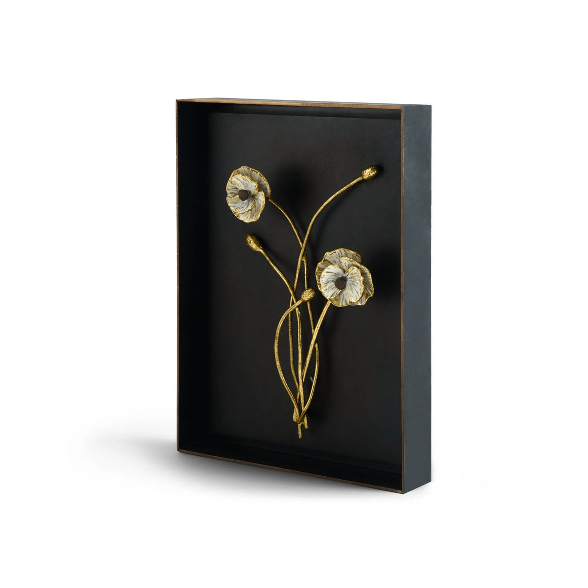 Michael Aram Anemone Shadow Box Wall Sculpture, alternate view