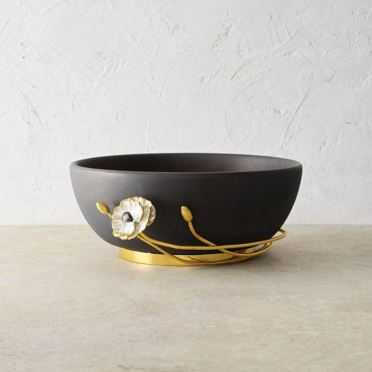 Michael Aram Anemone Wood Bowl, alternate view