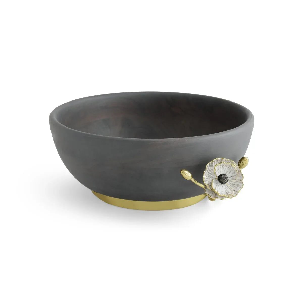 Michael Aram Anemone Wood Bowl, alternate view