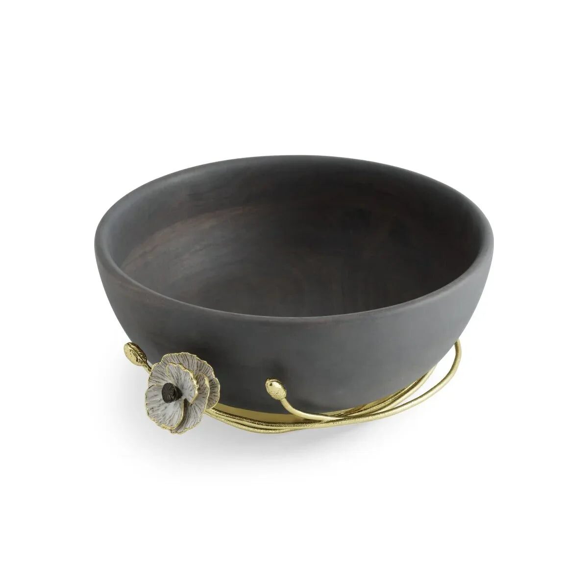 Michael Aram Anemone Wood Bowl, alternate view