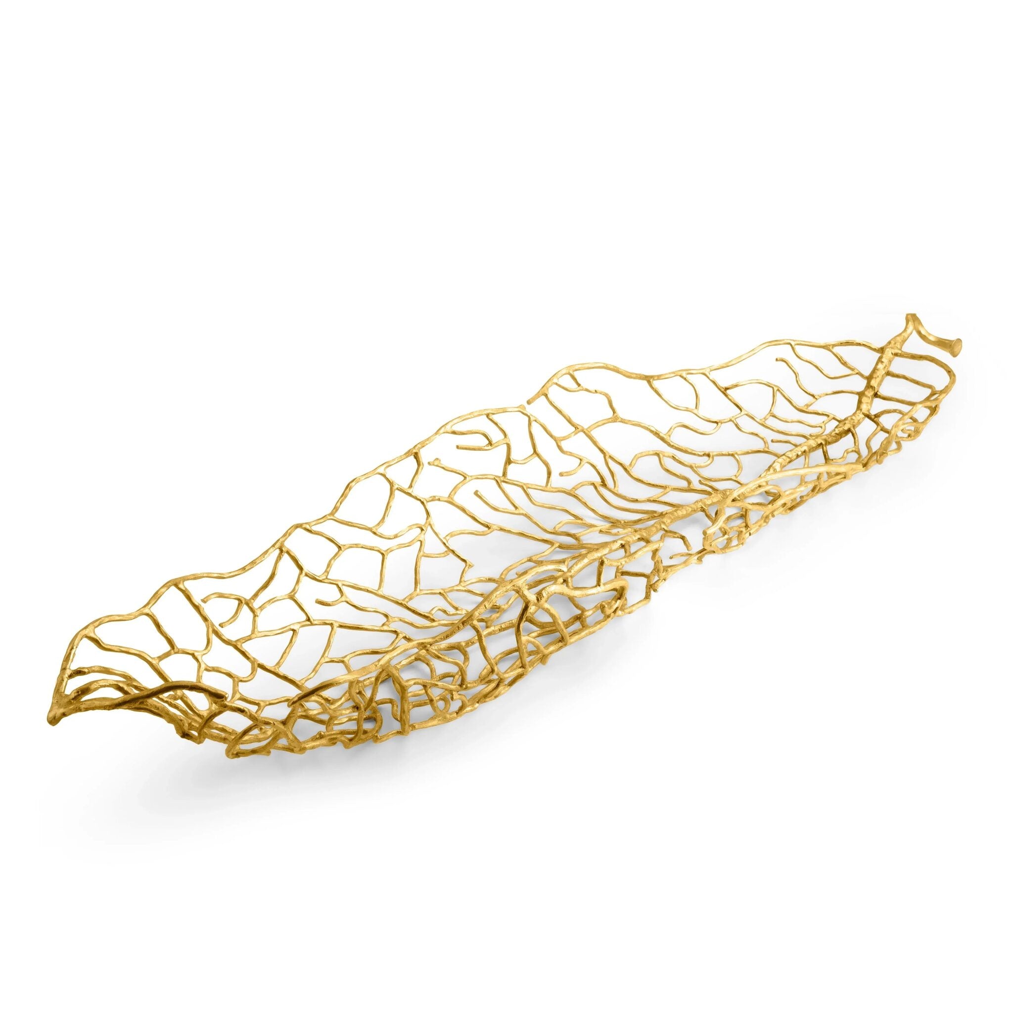 Michael Aram Autumn Leaf Centerpiece Centerpiece Serving Bowl