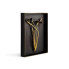 Michael Aram Black Iris Shadow Box Wall Sculpture, alternate view