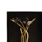 Michael Aram Black Iris Shadow Box Wall Sculpture, alternate view