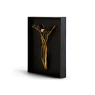 Michael Aram Black Iris Shadow Box Wall Sculpture, alternate view