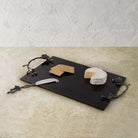 Michael Aram Black Orchid Cheese Board with Knife Cheese Plate, alternate view