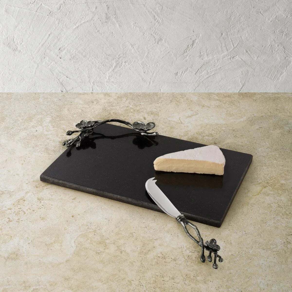 Michael Aram Black Orchid Cheese Board with Knife Cheese Plate, alternate view