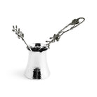 Michael Aram Black Orchid Coffee Pot with Spoon - Medium