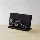 Michael Aram Black Orchid Vertical Napkin Holder Commercial Paper Napkin Dispenser, alternate view