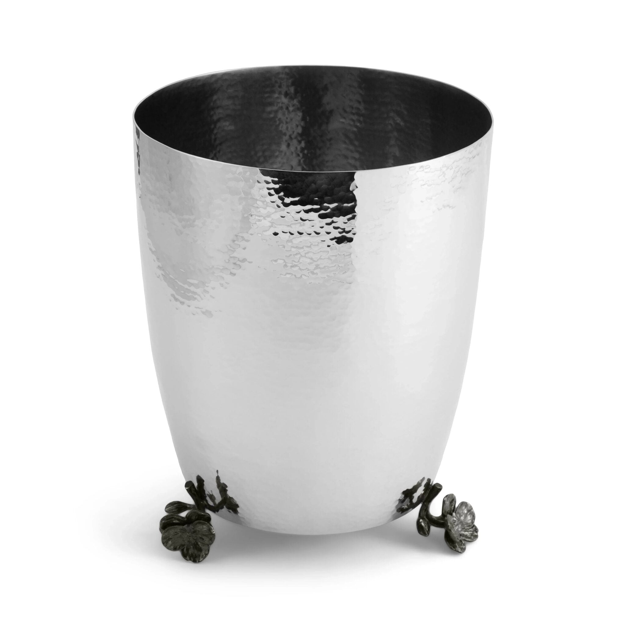 Michael Aram Black Orchid Waste Basket Bathroom Accessorie
