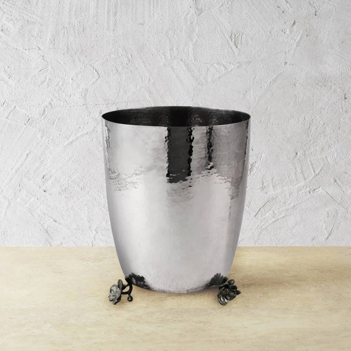Michael Aram Black Orchid Waste Basket Bathroom Accessorie, alternate view