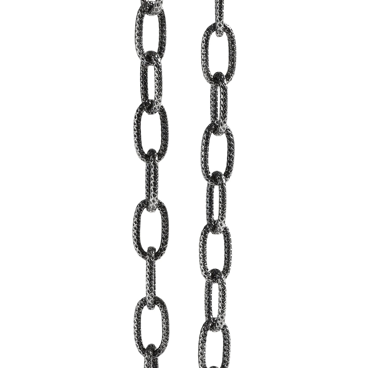 Michael Aram Botanical Leaf 53mm Necklace with Blue Topaz and Diamonds, alternate view