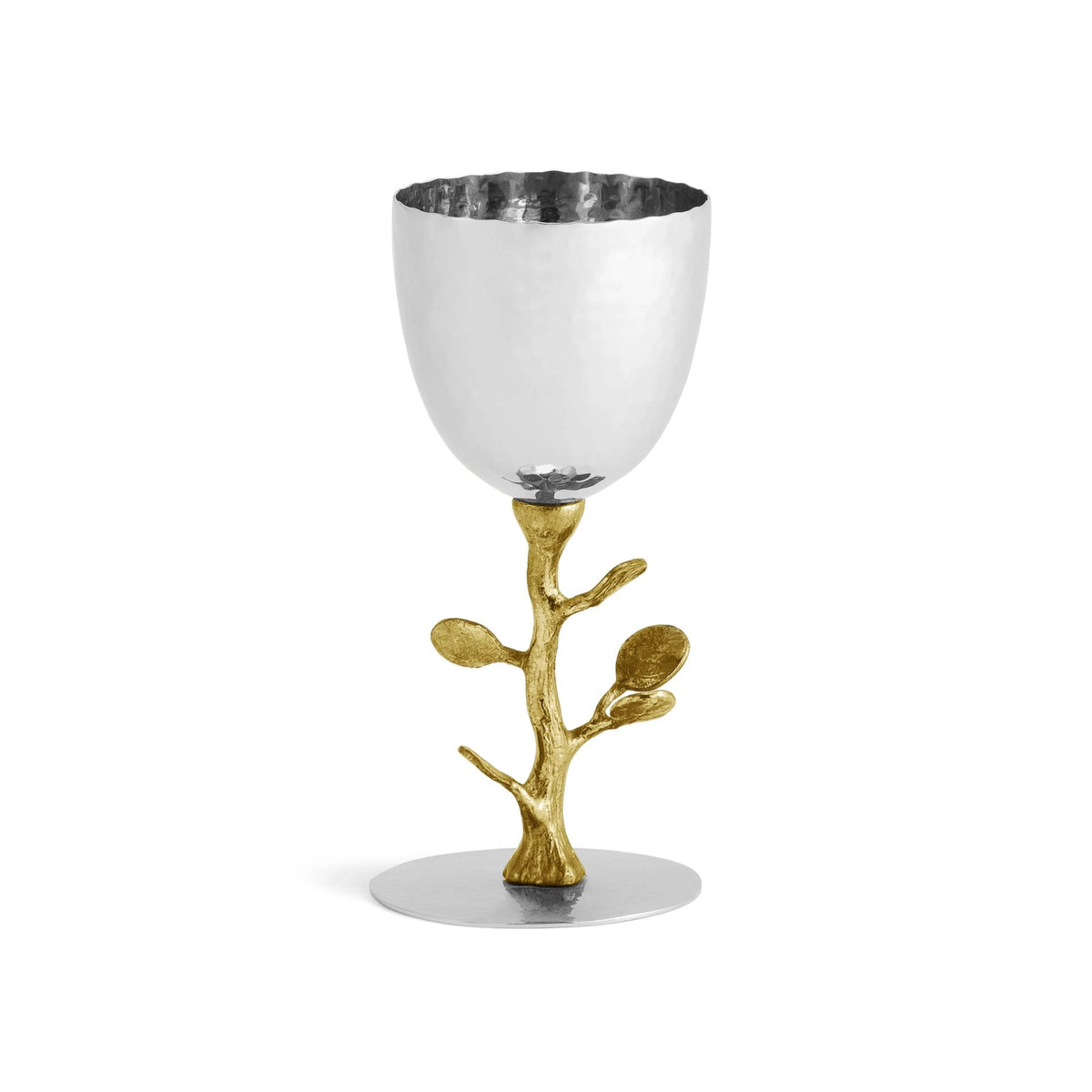 Michael Aram Botanical Leaf Gold Kiddush Cup Goblet, alternate view