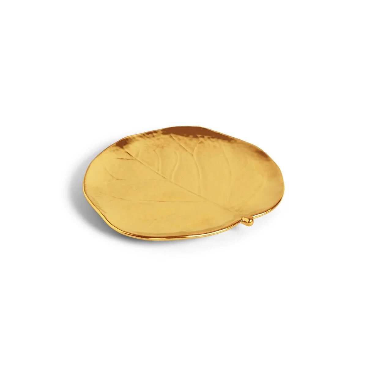 Michael Aram Botanical Leaf Gold Tidbit Plates Set, alternate view