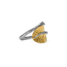 Michael Aram Botanical Leaf Ring with Diamonds – 7, alternate view