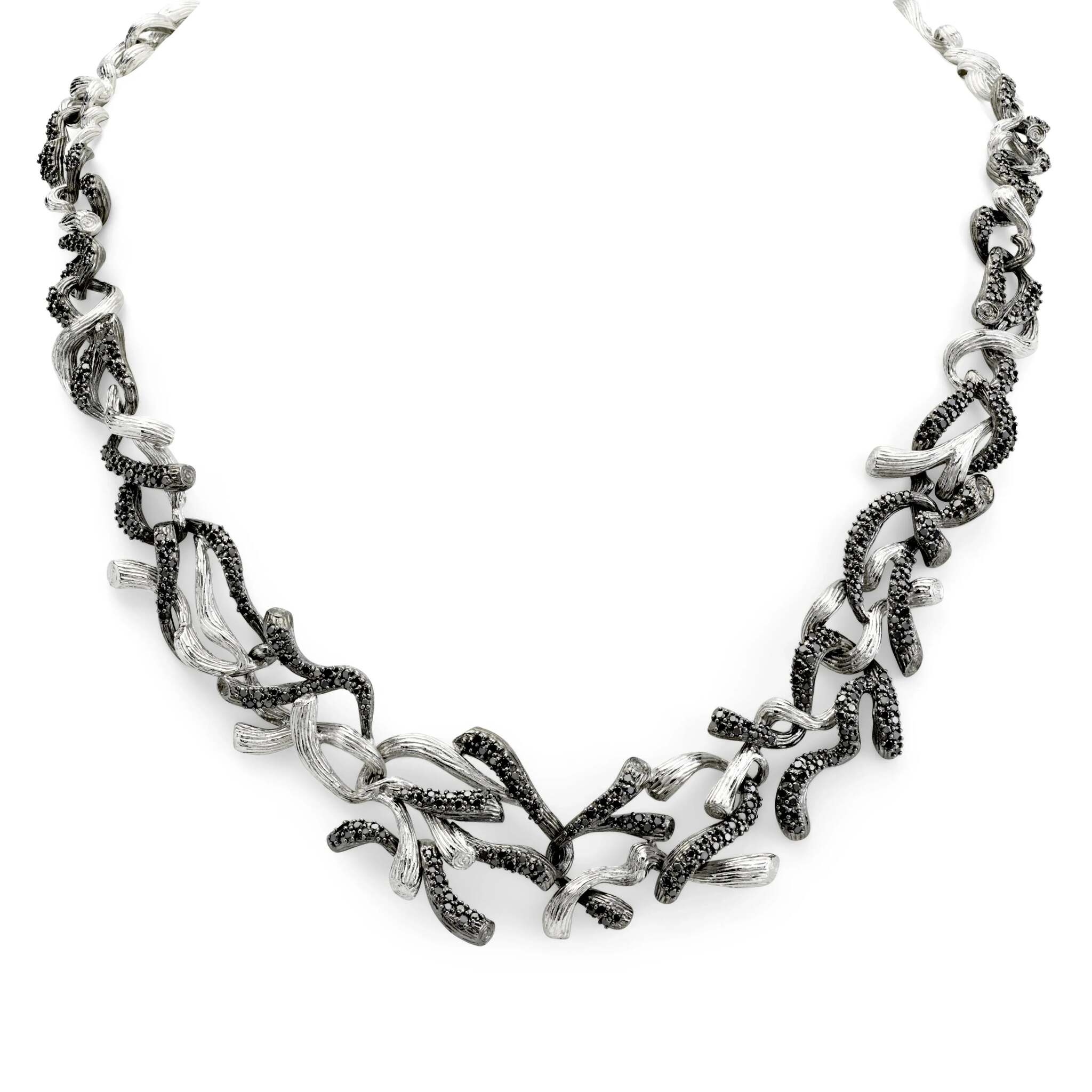 Michael Aram Branch Coral Necklace with Diamonds