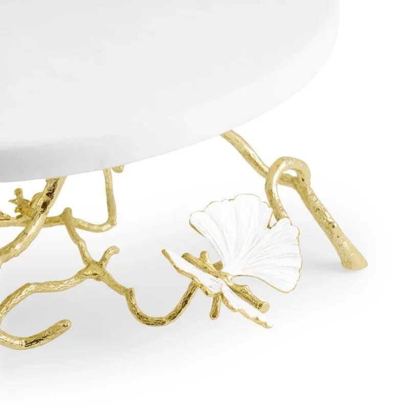 Michael Aram Butterfly Gingko Gold Cake Stand, alternate view