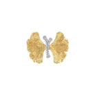 Michael Aram Butterfly Ginkgo 28mm Brooch with Diamonds Women's Fine Brooches & Pin