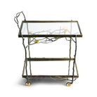 Michael Aram Butterfly Ginkgo Bar Cart Table, alternate view