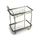 Michael Aram Butterfly Ginkgo Bar Cart Table, alternate view