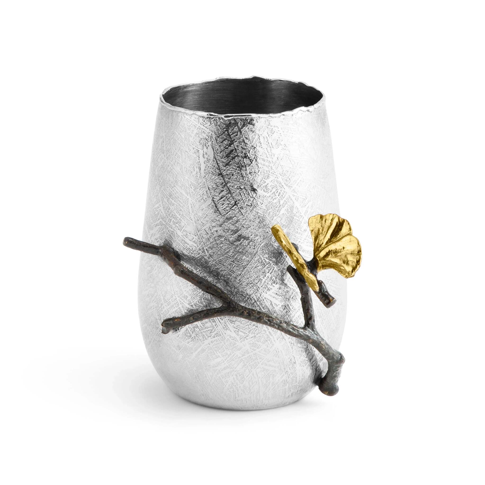 Michael Aram Butterfly Ginkgo Bath Collection Toothbrush Holder - Stainless Steel Bathroom Accessorie