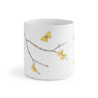 Michael Aram Butterfly Ginkgo Bath Collection Waste Basket - Porcelain Bathroom Accessorie