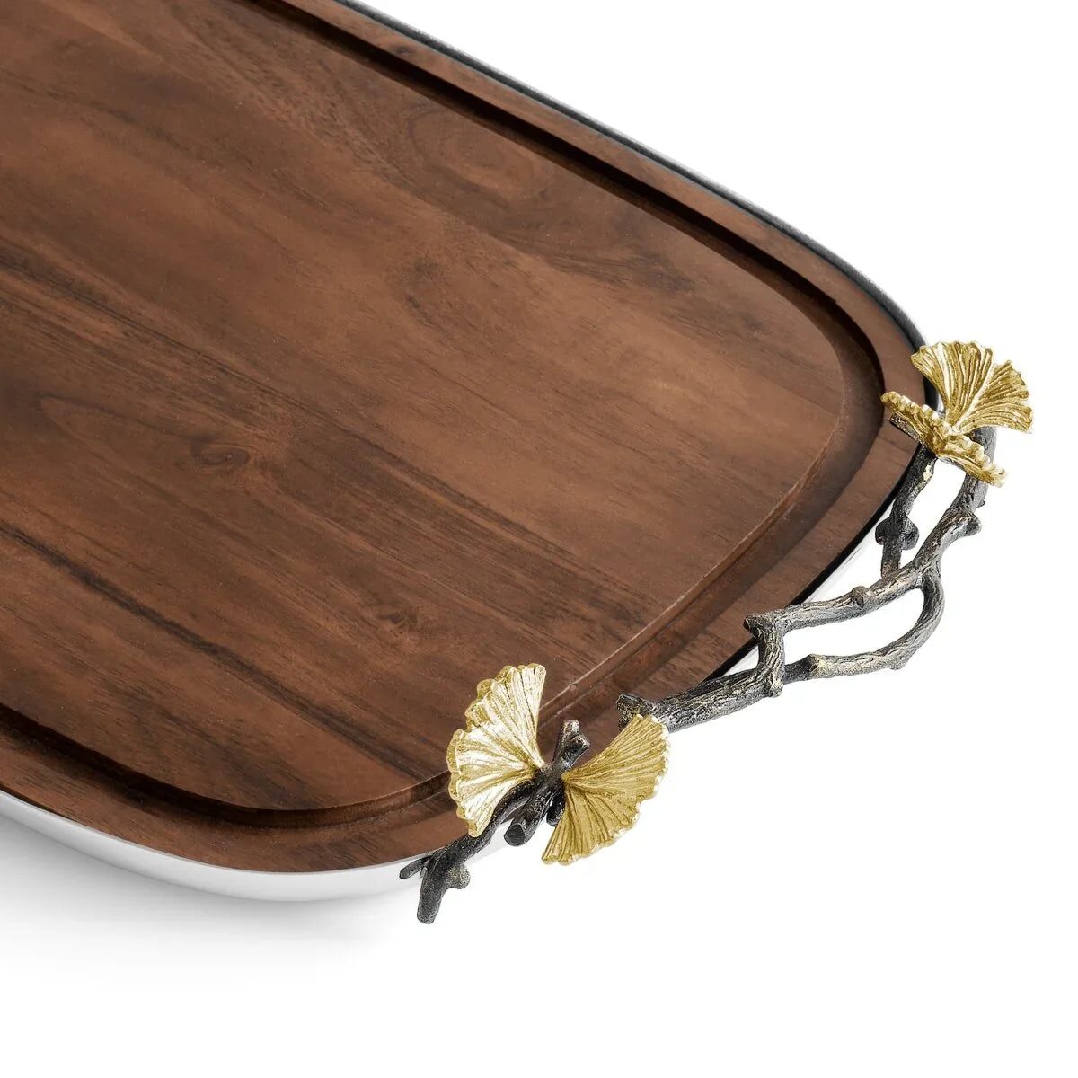 Michael Aram Butterfly Ginkgo Bread Board Cheese Plate, alternate view