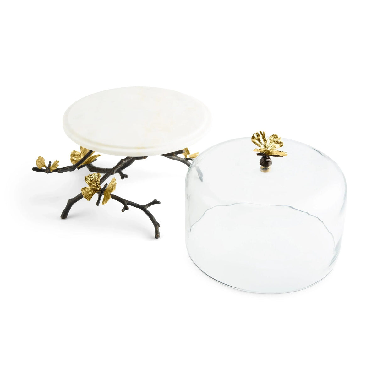 Michael Aram Butterfly Ginkgo Cake Stand with Dome, alternate view