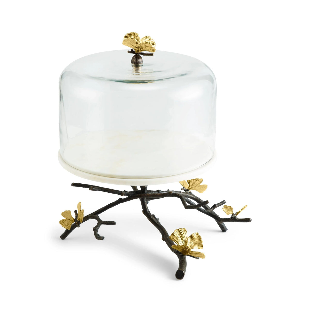Michael Aram Butterfly Ginkgo Cake Stand with Dome, alternate view