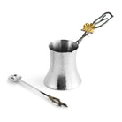 Michael Aram Butterfly Ginkgo Coffee Pot with Spoon — Large