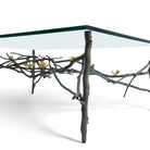 Michael Aram Butterfly Ginkgo Coffee Table, lifestyle view