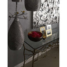 Michael Aram Butterfly Ginkgo Console Table, lifestyle view
