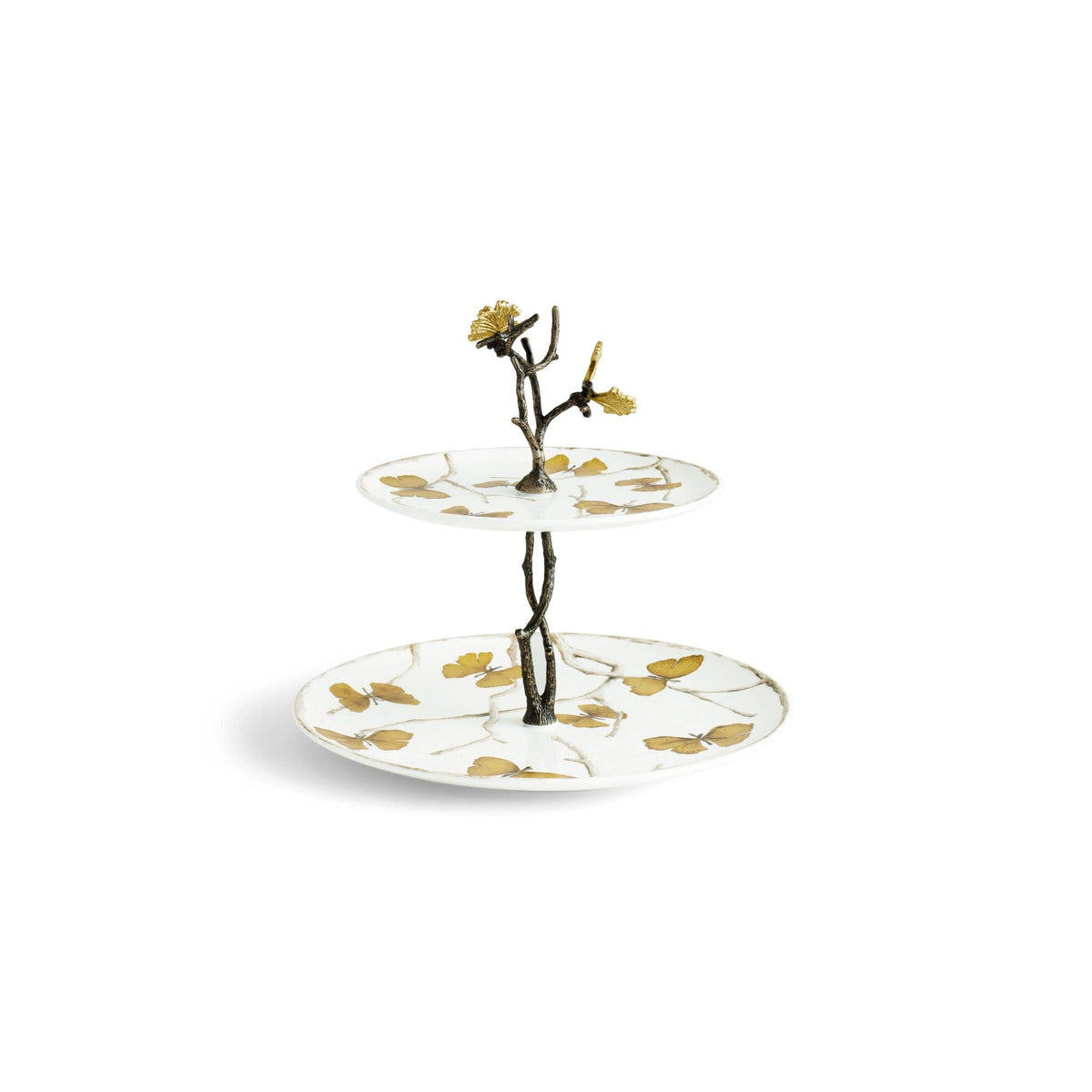 Michael Aram Butterfly Ginkgo Etagere Cake Stand, alternate view